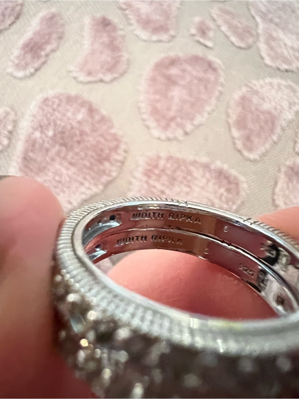 Judith Ripka Rings Size 6 - Picture 4 of 6